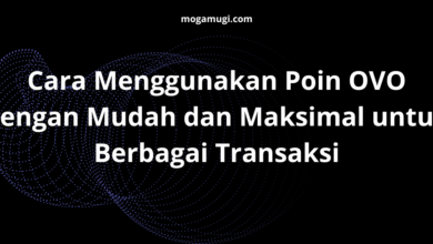 Cara Menggunakan Poin OVO dengan Mudah dan Maksimal untuk Berbagai Transaksi