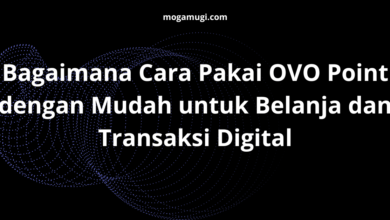 Bagaimana Cara Pakai OVO Point dengan Mudah untuk Belanja dan Transaksi Digital