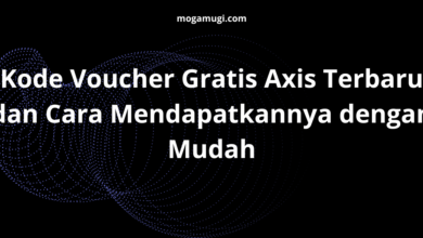 Kode Voucher Gratis Axis Terbaru dan Cara Mendapatkannya dengan Mudah