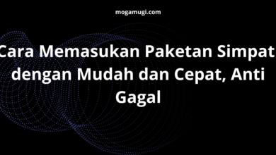 Cara Memasukan Paketan Simpati dengan Mudah dan Cepat, Anti Gagal