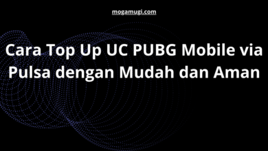 Cara Top Up UC PUBG Mobile via Pulsa dengan Mudah dan Aman