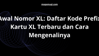 Awal Nomor XL: Daftar Kode Prefix Kartu XL Terbaru dan Cara Mengenalinya