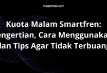 Kuota Malam Smartfren: Pengertian, Cara Menggunakan, dan Tips Agar Tidak Terbuang